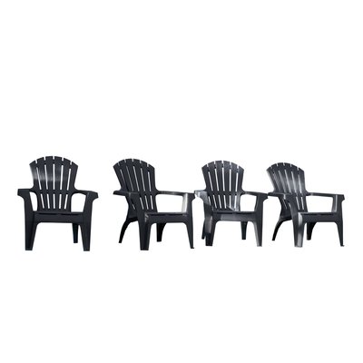 Lot de 4 fauteuils ADIRONDACK WILSA GARDEN