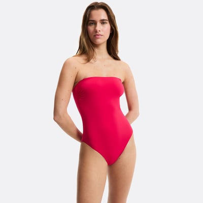 Maillot de bain 1 pièce, bustier, Essentiel LA REDOUTE COLLECTIONS