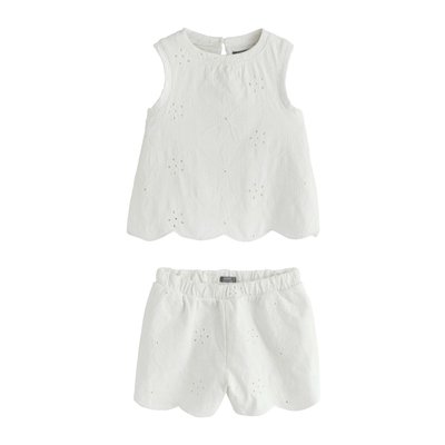 Ensemble short et débardeur brodé NEXT
