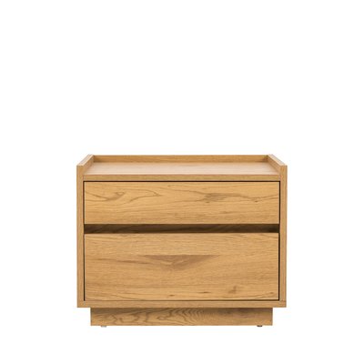 Table de chevet 2 tiroirs en bois - SINCE DRAWER