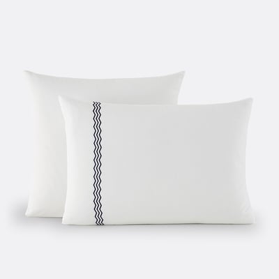 Taie d'oreiller en percale de coton, Magda LA REDOUTE INTERIEURS