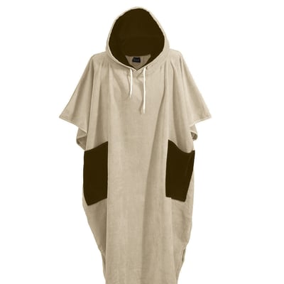 Poncho de plage adulte en velours BEACH SENSEI MAISON