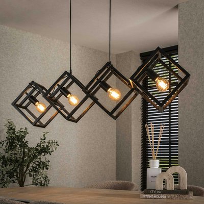 Suspension design 4 cubes en métal RALF PIER IMPORT