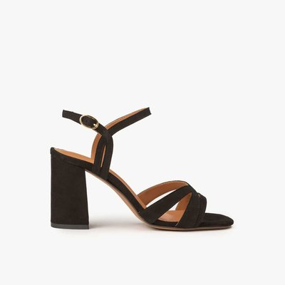 Sandale cuir velours GAÏA MAISON TOUFET
