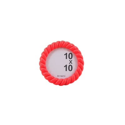 Cadre photo rond torsadé 13,5cm ORNAMI