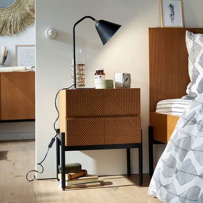 Comodino 2 cassetti, Lodge LA REDOUTE INTERIEURS