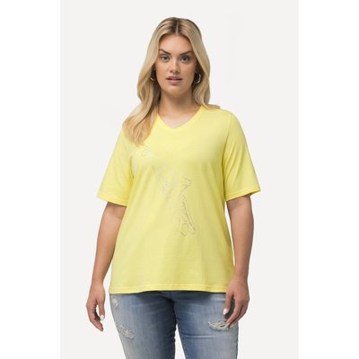T-shirt à motif animal métallique avec col ULLA POPKEN