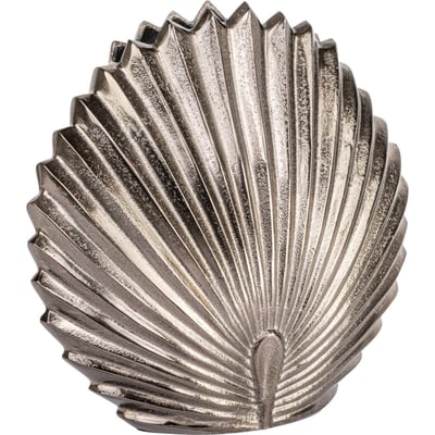 Vase coquillage en aluminium finition laiton RECOLLECTION