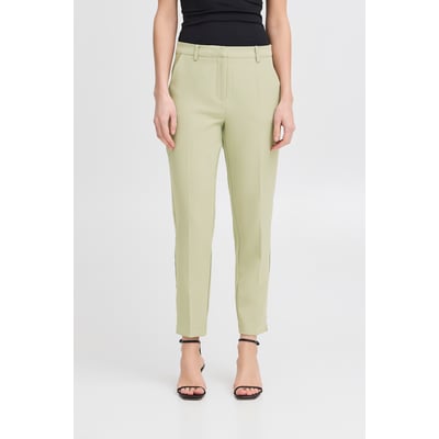 Pantalon jambe fuselée, taille mi-haute ICHI
