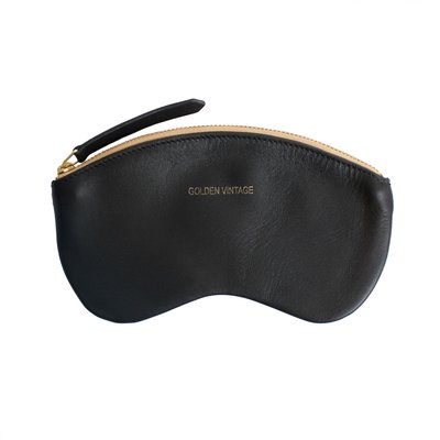 Etui à lunettes en cuir lisse GOLDEN VINTAGE OH MY BAG