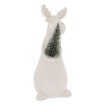 RENNE CERAMIQUE H21,5 FEERIC LIGHTS & CHRISTMAS
