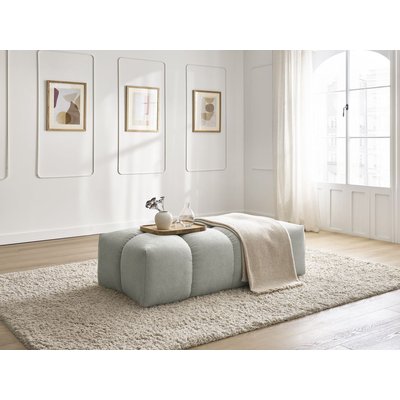 Pouf tissu chiné, EVEREST BOBOCHIC