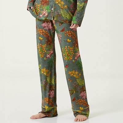 Pantalon jersey de viscose & élasthanne NUIT D ORCHIDEES GARNIER-THIEBAUT