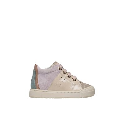 Baskets en cuir et suède FABRON ZIP FALCOTTO