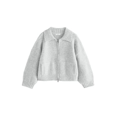 Sweat à capuche zippé en maille NEXT