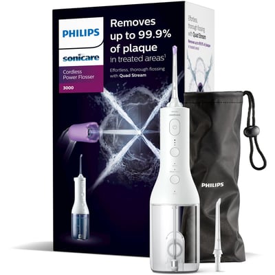 Hydropulseur Sonicare Powerflosser 3000 HX3826/31 sans fil PHILIPS