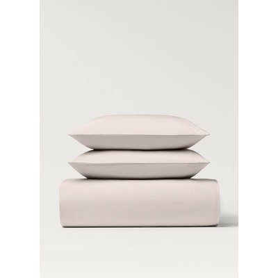 Housse de couette coton percale 300 fils lit 180/200 cm MANGO HOME