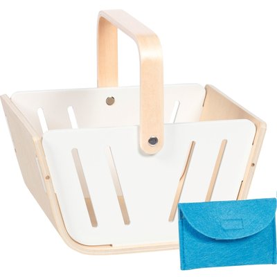 Panier de courses avec porte-monnaie GOKI