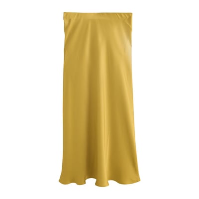Jupe mi-longue en satin NEXT