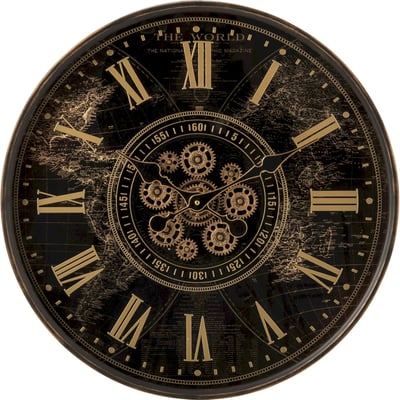 Horloge murale en métal RECOLLECTION