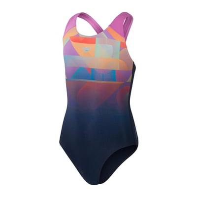 Maillot de bain 1 pièce motif/style imprimé numérique PLACEMENT SPEEDO