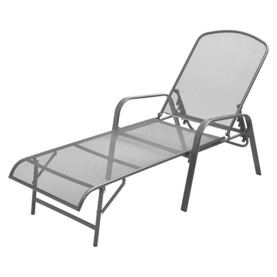 Chaise longue en acier HOME MAISON