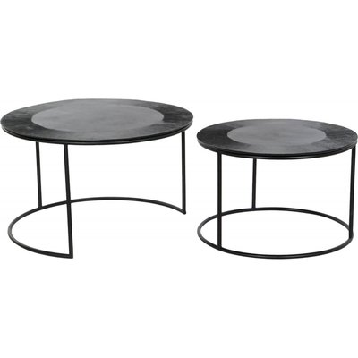 Tables gigognes en aluminium (lot de 2) RECOLLECTION