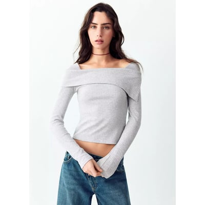 Pull-over col roulé coton MANGO TEEN