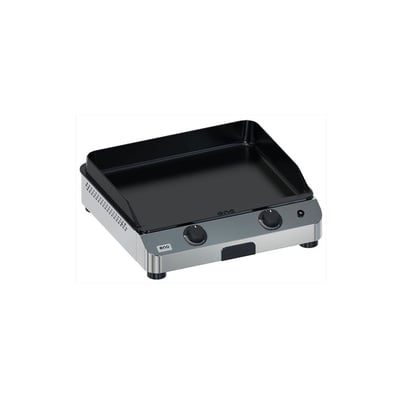 Plancha gaz Fusion 60 Inox 2 brûleurs à poser, 57x39 cm ENO