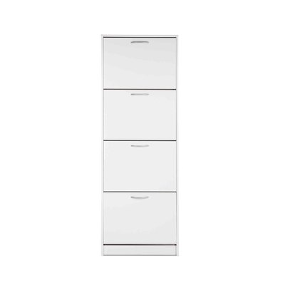Meuble à chaussures en bois avec 4 tiroirs TERRE DE NUIT