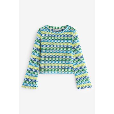 Haut à manches longues au crochet NEXT