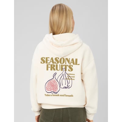 Sweat à capuche imprimé BZB