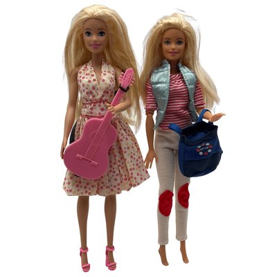 Lot de 2 poupées Barbie - Hobbies - Bon état MATTEL
