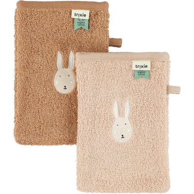 Lot de 2 gants de toilette TRIXIE
