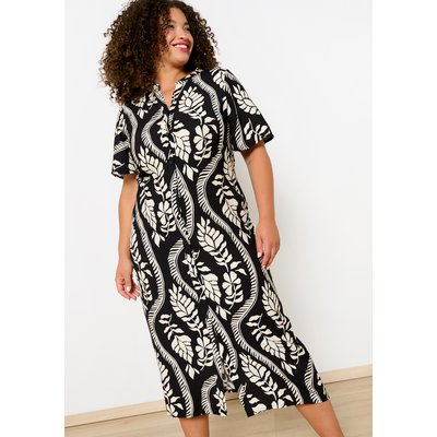 Robe chemise imprimée fluide LOLALIZA