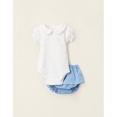 Body-chemisier avec Motif + Jupe-Culotte ZIPPY