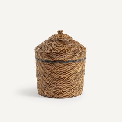Brazil 50cm Woven Bamboo & Rattan Basket AM.PM