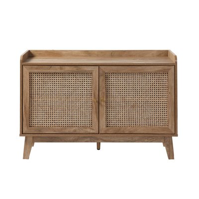 Buffet 2 Portes en Cannage Rotin L110 cm - PALMO CALICOSY