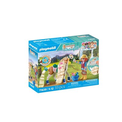 71639 Ellie avec son cheval à coiffer PLAYMOBIL
