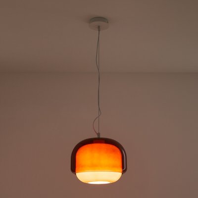 Suspension en verre coloré Ø30,5 cm, Kinoko LA REDOUTE INTERIEURS