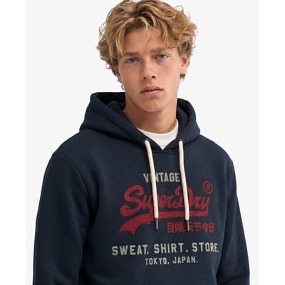 Sweat à capuche décontracté Vintage Logo Heritage SUPERDRY