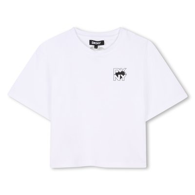 T-shirt manches courtes coton DKNY