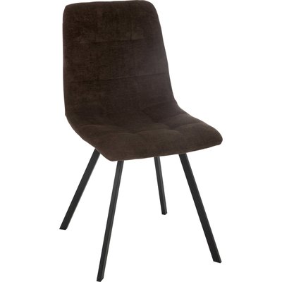 Chaise design  en métal et polyester assise confortable RECOLLECTION