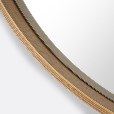 Miroir rond plaqué chêne Ø100 cm, Alaria LA REDOUTE INTERIEURS