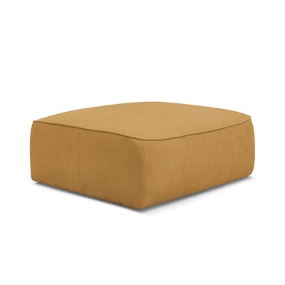 Pouf tissu texturé, LEOPOLD BOBOCHIC