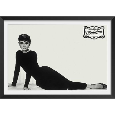 Affiche cinéma Audrey Hepburn Sabrina 1954 HEXOA