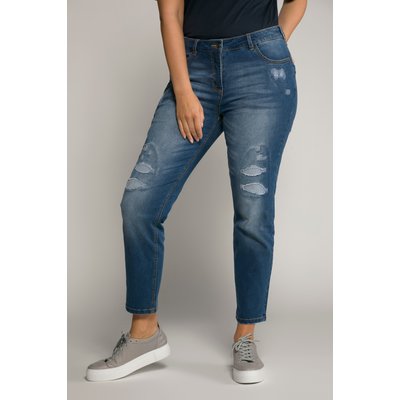 Jean troue grande taille femme La Redoute