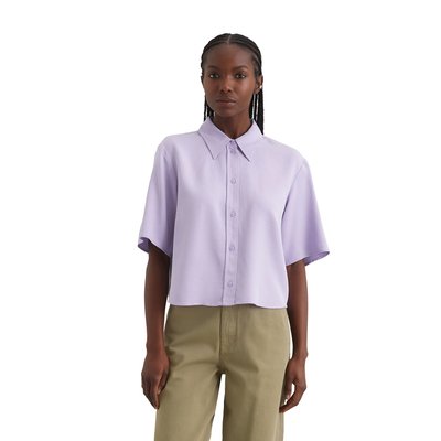 Chemisier crop relaxed en TENCEL™ Lyocell MARC O’POLO DENIM