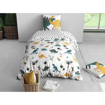 Parure housse de couette coton imprimée, Denver C DESIGN HOME TEXTILE