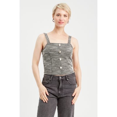 Bustier tweed CACHE CACHE